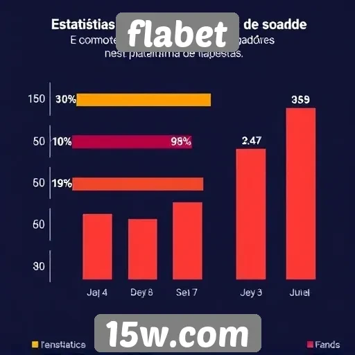 Estatísticas de usuários ativos na flabet