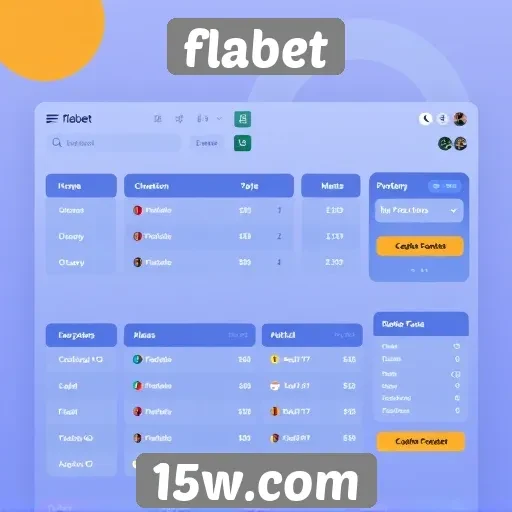 Análise da interface do usuário do site flabet