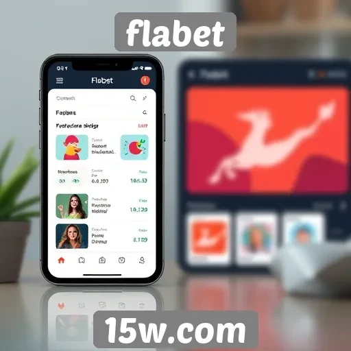 Navegação e interface do usuário no flabet