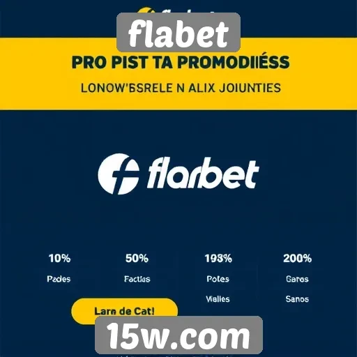 Promoções disponíveis para novos jogadores no Flabet