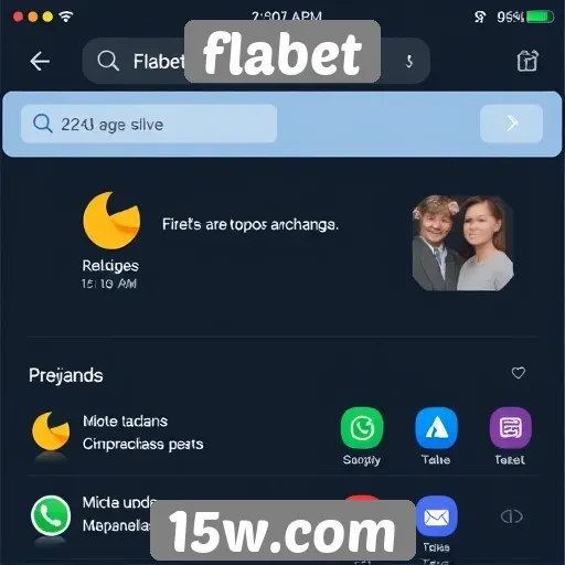 Mudanças na interface do usuário do flabet